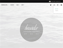 Tablet Screenshot of basader.com